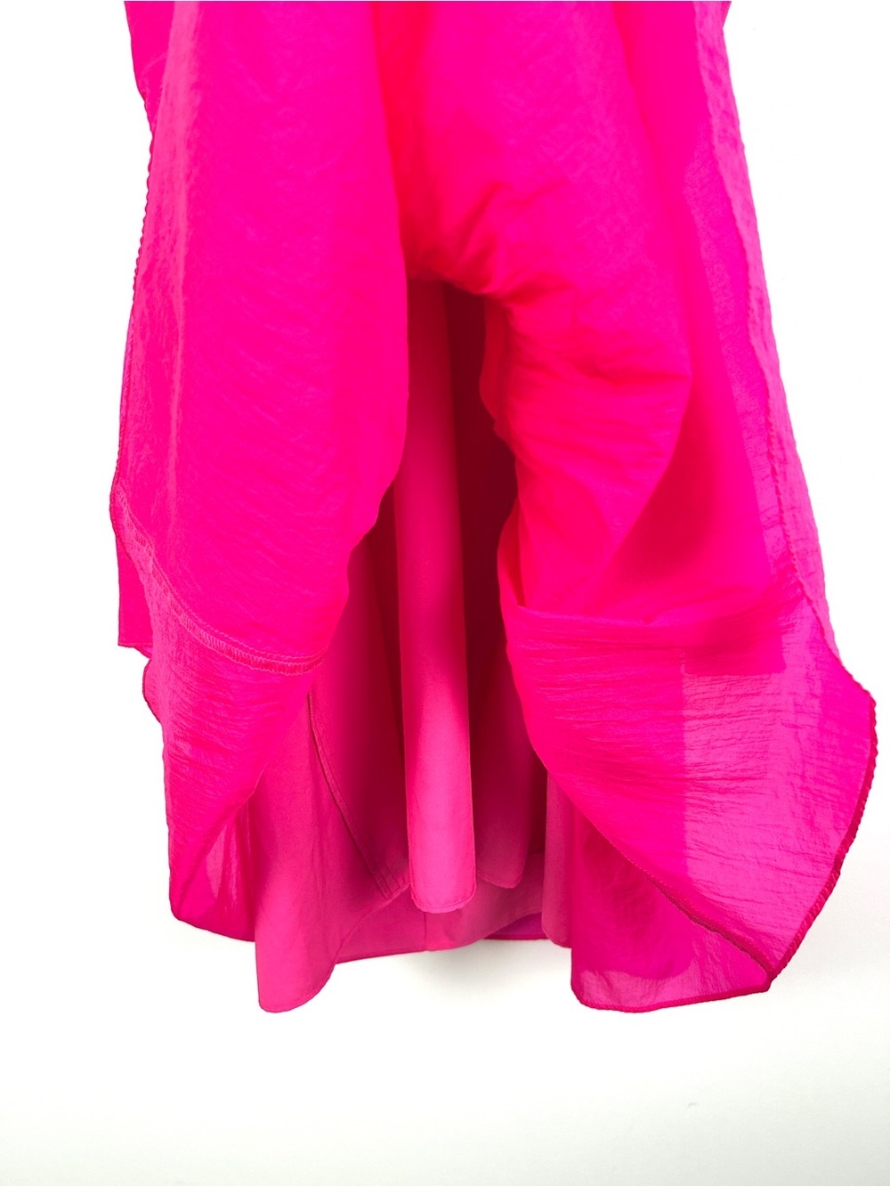 Amanda Uprichard Darby Cross Front Dress Halter Backless Revolve Pink Size Small - Picture 7 of 15